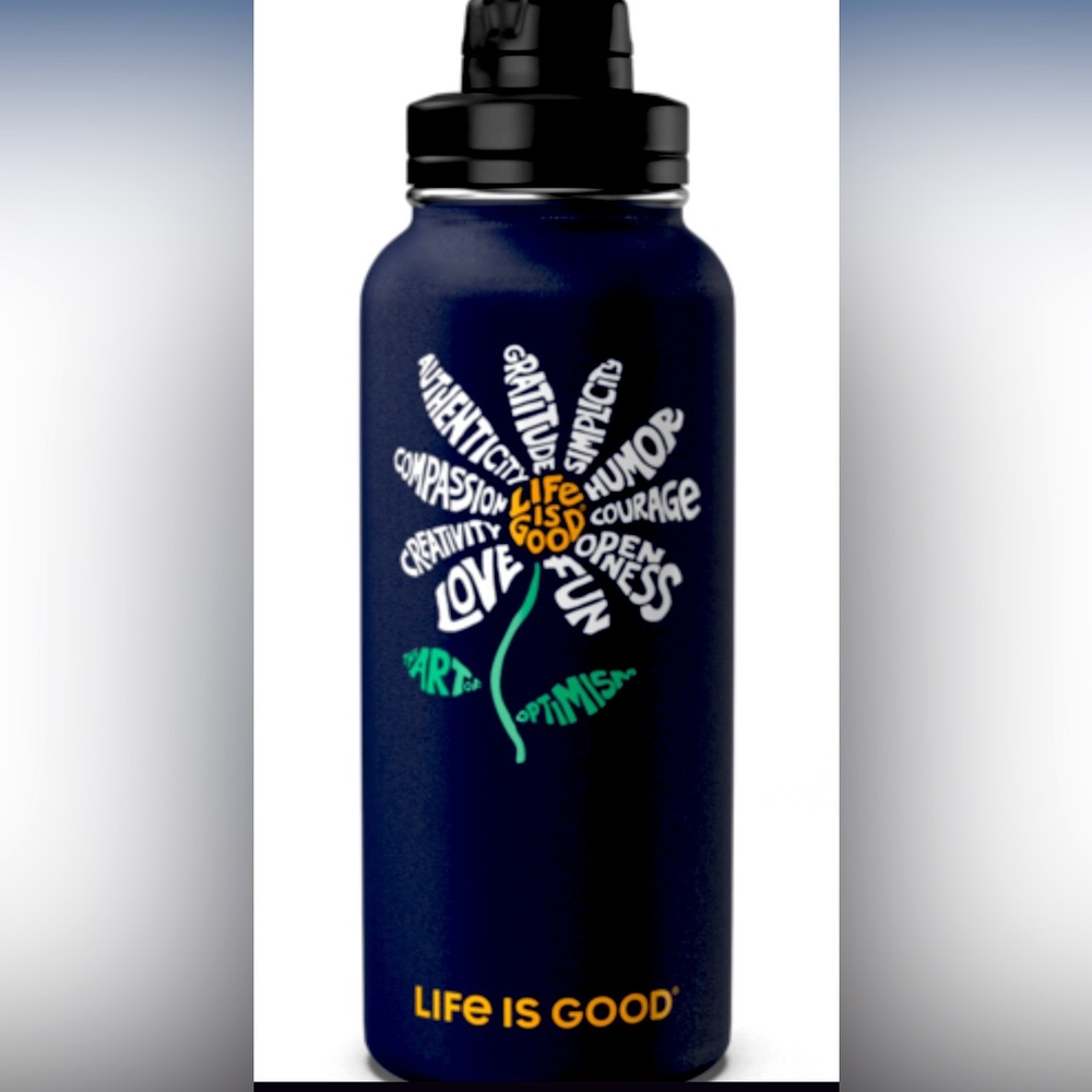 life is good water bottle